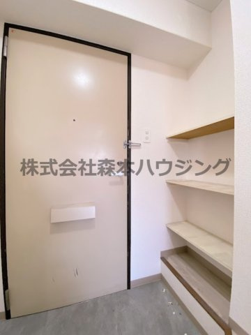 【収納】 | 　ヴィラ守口 | シューズラックついてます