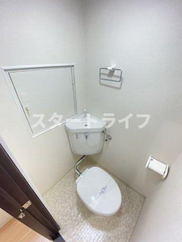 大阪市東淀川区東中島２丁目の賃貸マンションのトイレ