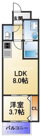 【間取り】 | GRAND OCEAN京阪本通
