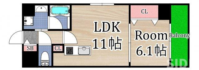 【間取り】 | シリウス中央