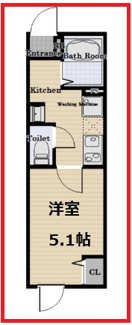【間取り】 | グランカーサ五反野