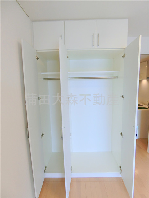 ガーデン蒲田の収納|収納　1メートル以上の大型クローゼット