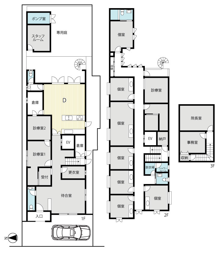 ◆店舗・事務所としても使用可能◆京阪『伏見桃山』＆近鉄『桃山御陵前』徒歩４分◆伏見区京町２丁目の間取り