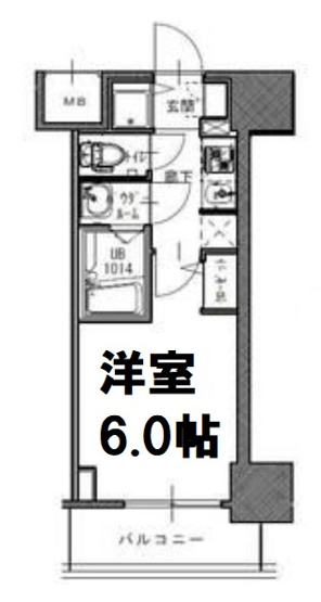 【間取り】 | S-RESIDENCE南堀江