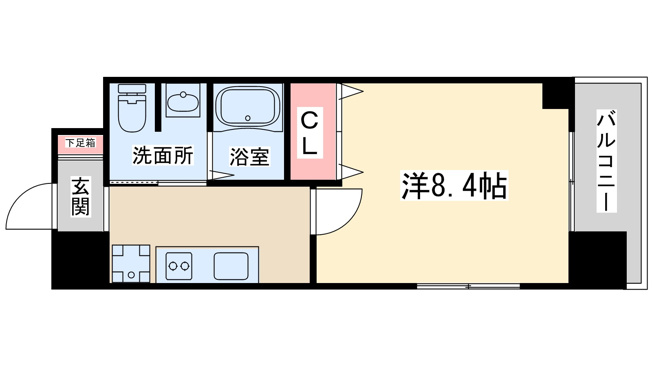 【間取り】 | グランカーサ梅田北