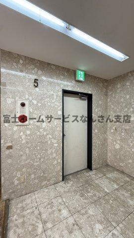 MJ阿倍野ビルの玄関