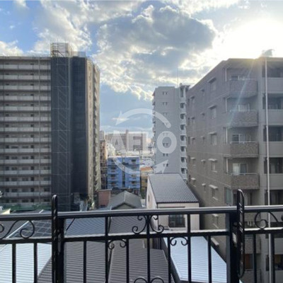 ラグゼ住之江の展望|ラグゼ住之江　バルコニー