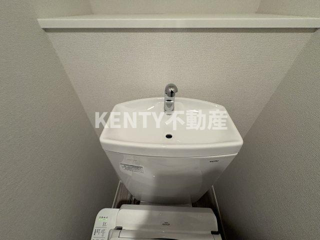 【トイレ】 | ＲＪＲプレシア大森北 | 落ち着いた色調のトイレです