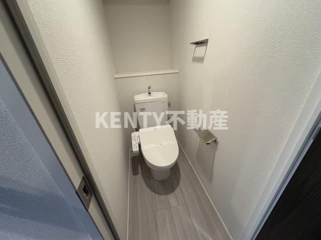 【トイレ】 | ＲＪＲプレシア大森北 | 落ち着いた色調のトイレです