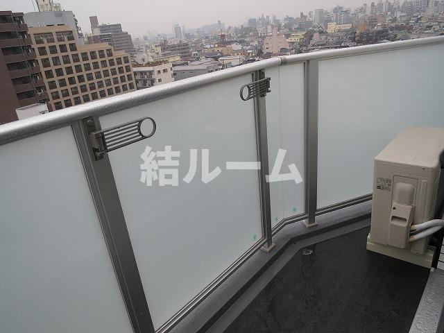 豊島区池袋３丁目の賃貸マンションのバルコニー