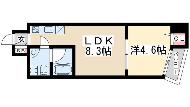 【間取り】 | リッジ江坂