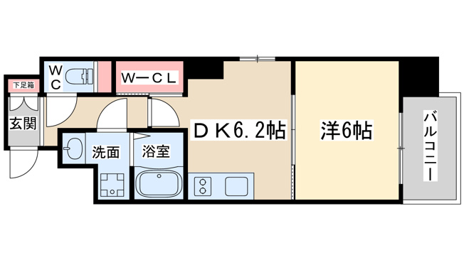 【間取り】 | CAVANA梅田北