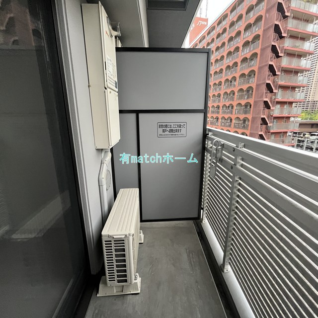 S-RESIDENCE天満Gracisのバルコニー