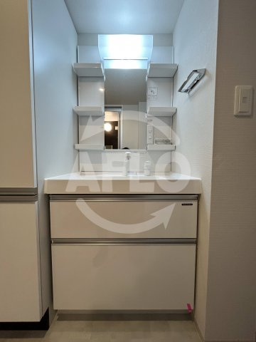 プレディアコート本町の独立洗面台|プレディアコート本町　独立洗面台