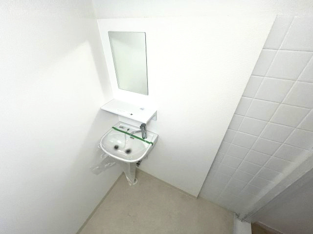 ウスヰマンションの洗面所