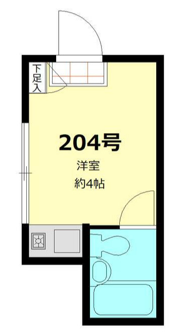 峰マンションの間取り
