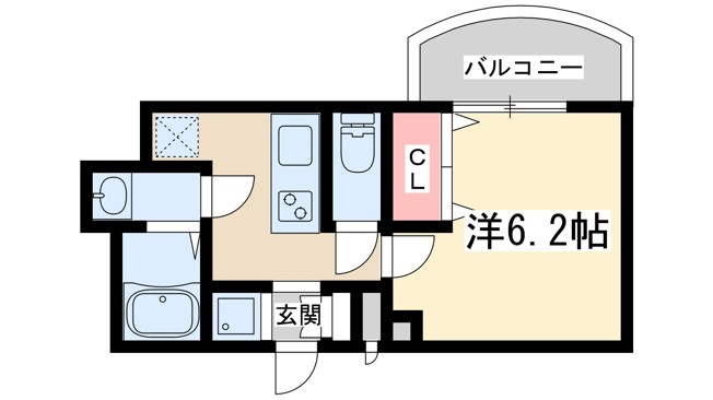 【間取り】 | ラグゼ新大阪北