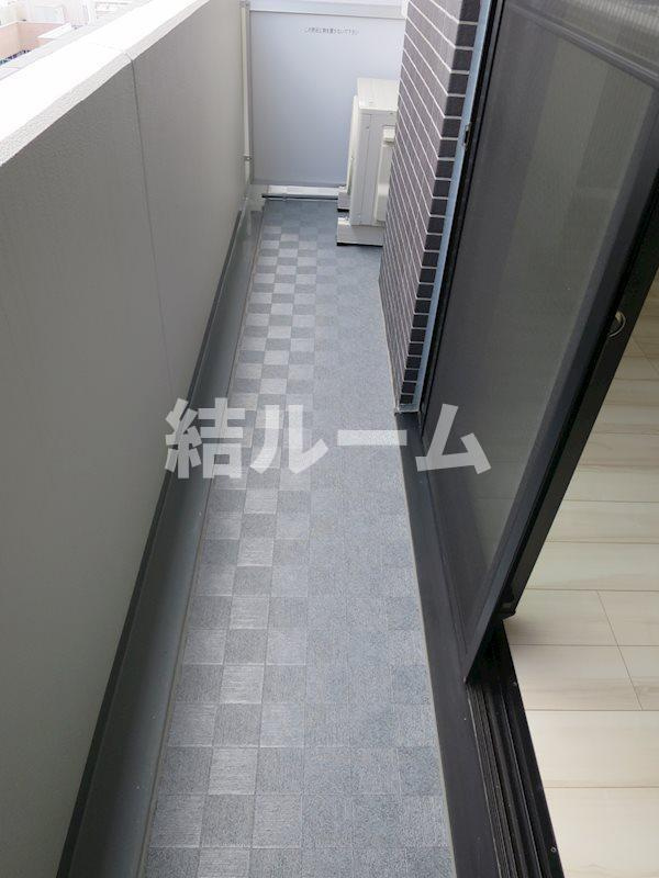 北区王子３丁目の賃貸マンションのバルコニー