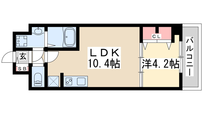 【間取り】 | スプランディッド新大阪6