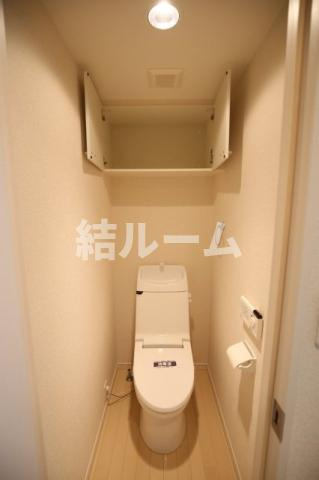 板橋区高島平９丁目の賃貸マンションのトイレ