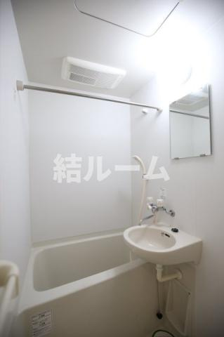 板橋区高島平９丁目の賃貸マンションの浴室