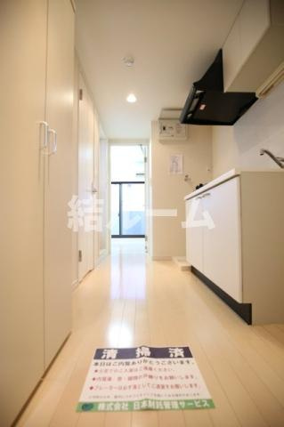 板橋区高島平９丁目の賃貸マンションの玄関