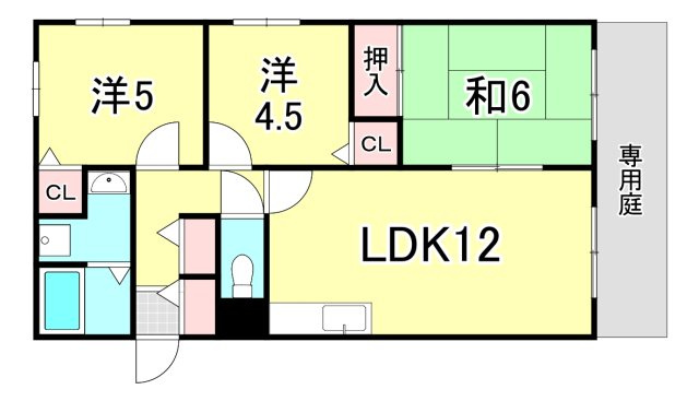 メープルハウスの間取り