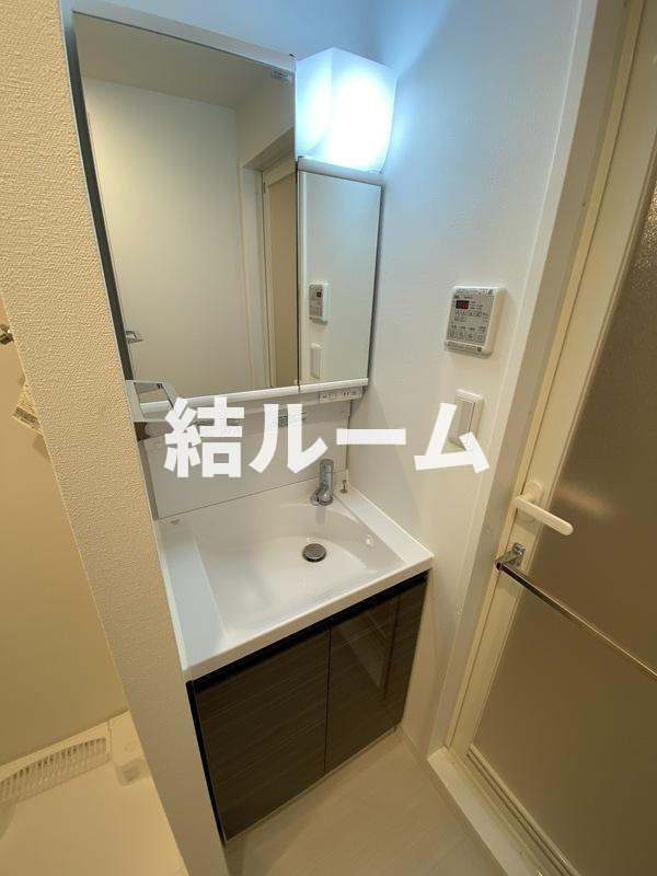 練馬区氷川台３丁目の賃貸マンションの洗面所