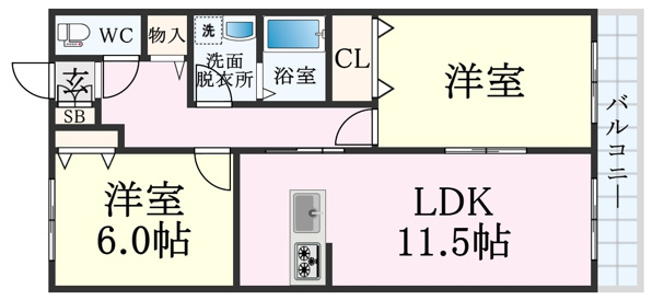 アヴェール上筒井