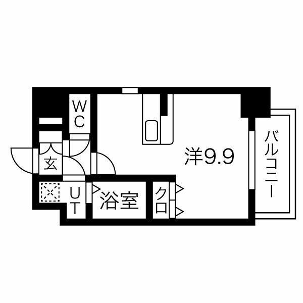 THE RESIDENCE SHIGAHONDORIの間取り