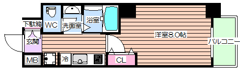 【間取り】 | エル海老江