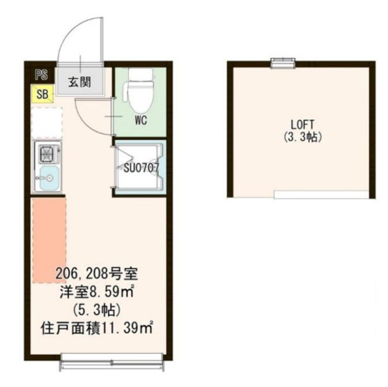 【間取り】 | ハーモニーテラス上高井戸Ⅱ