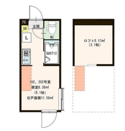【間取り】 | ハーモニーテラス栄町Ⅳ