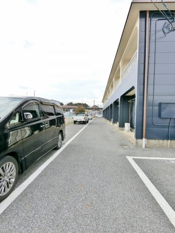 上総ハイツの駐車場