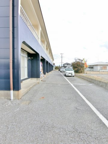 上総ハイツの駐車場
