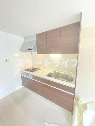 大阪市淀川区西宮原２丁目の賃貸マンションのキッチン