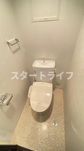 大阪市淀川区西宮原２丁目の賃貸マンションのトイレ