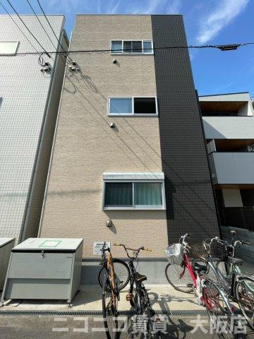 大阪市生野区林寺６丁目のアパートの外観