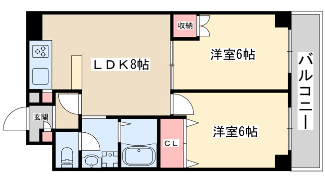 【間取り】 | パークロッジマンション