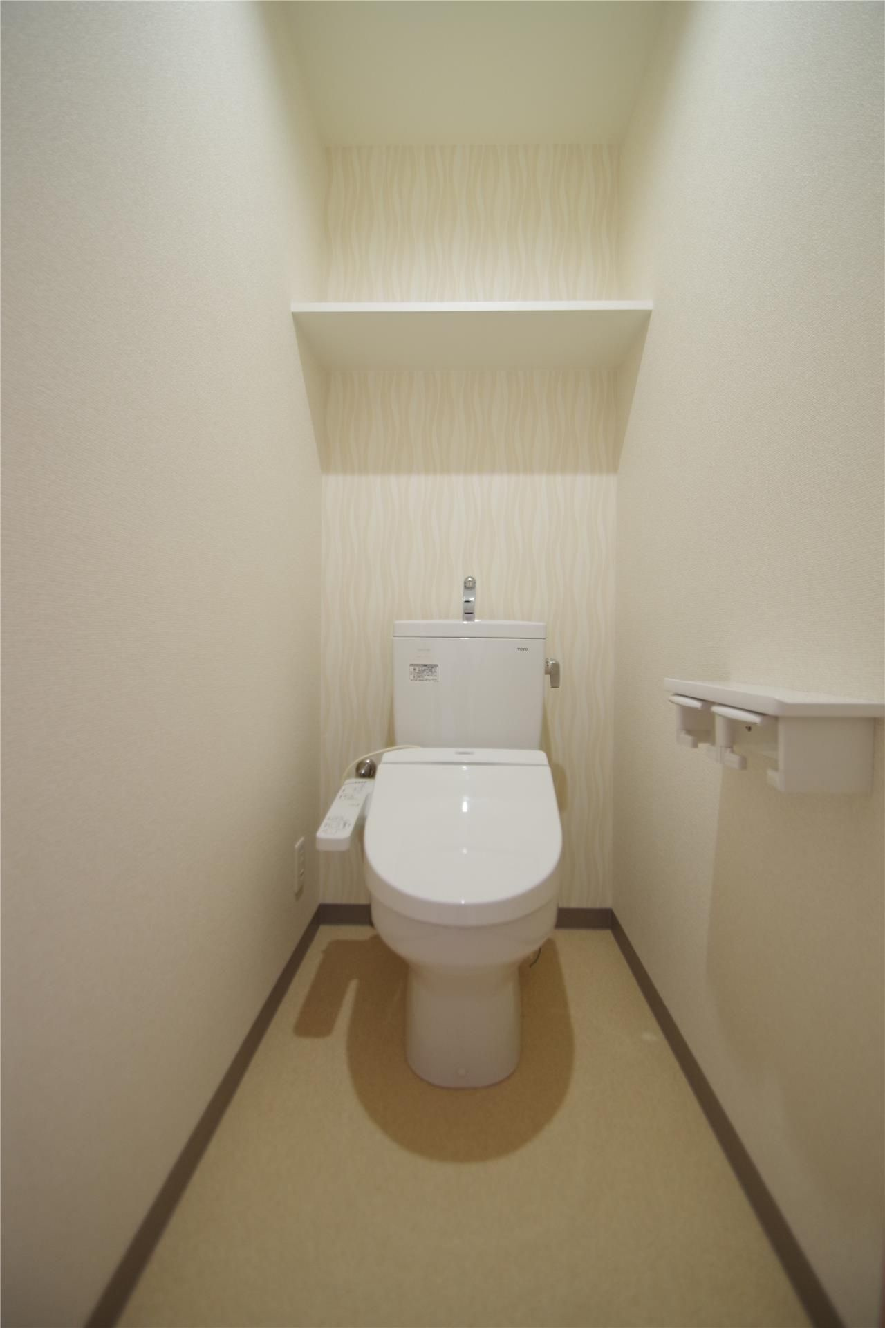 熊本市南区田井島１丁目の賃貸マンションのトイレ