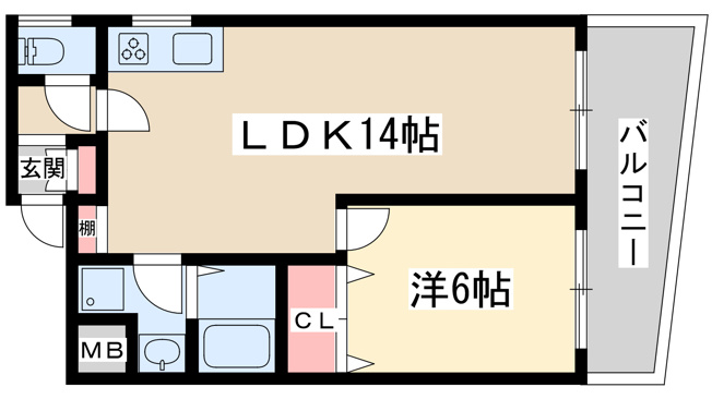 【間取り】 | コーポ浦田