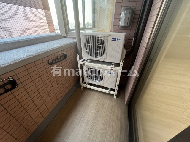 プレジオ長田のバルコニー