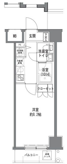 【間取り】 | ＴＬＲレジデンス大鳥居