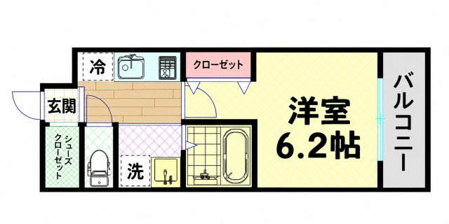 【間取り】 | セオリー夕陽丘DOOR