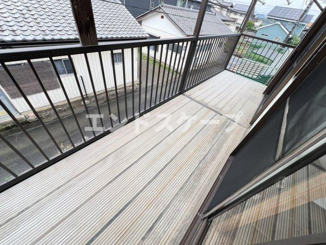 吉井町レジデンスのバルコニー|高崎、前橋のお部屋探しはエンドスケープまで！お客様の理想お聞かせ下さい♪