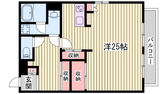 メゾン・ド・ラヴィの間取り