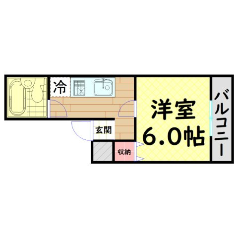 【間取り】 | プレミール北堀江