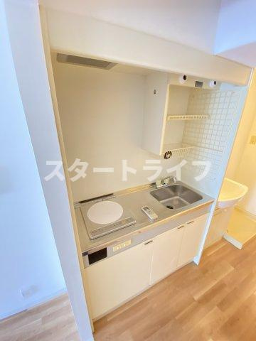 大阪市淀川区新北野１丁目の賃貸マンションのキッチン