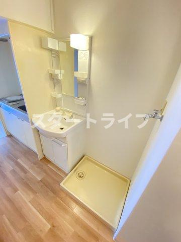 大阪市淀川区新北野１丁目の賃貸マンションの洗面所