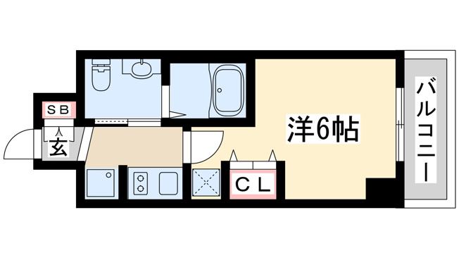【間取り】 | エステムコート新大阪11リンクス